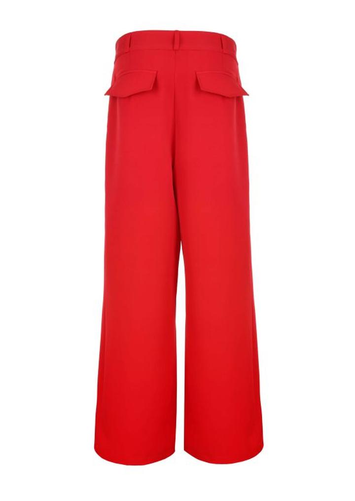 Buty do czerwonych spodni