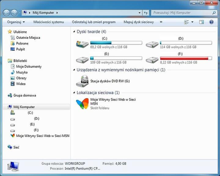 Zmiana rozmiaru partycji