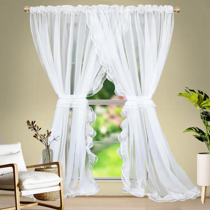 Krok po kroku: jak efektownie uszyć falbankę do firanki