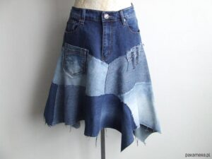 Szyjemy z pasją: asymetryczna spódnica z koła krok po kroku